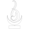 Stainless steel figure - مجسم ستانلس ستيل 5 (13) copy