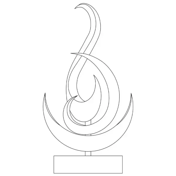 Stainless steel figure - مجسم ستانلس ستيل 5 (13) copy