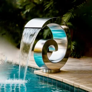 شلال مائي موديل قوقعة