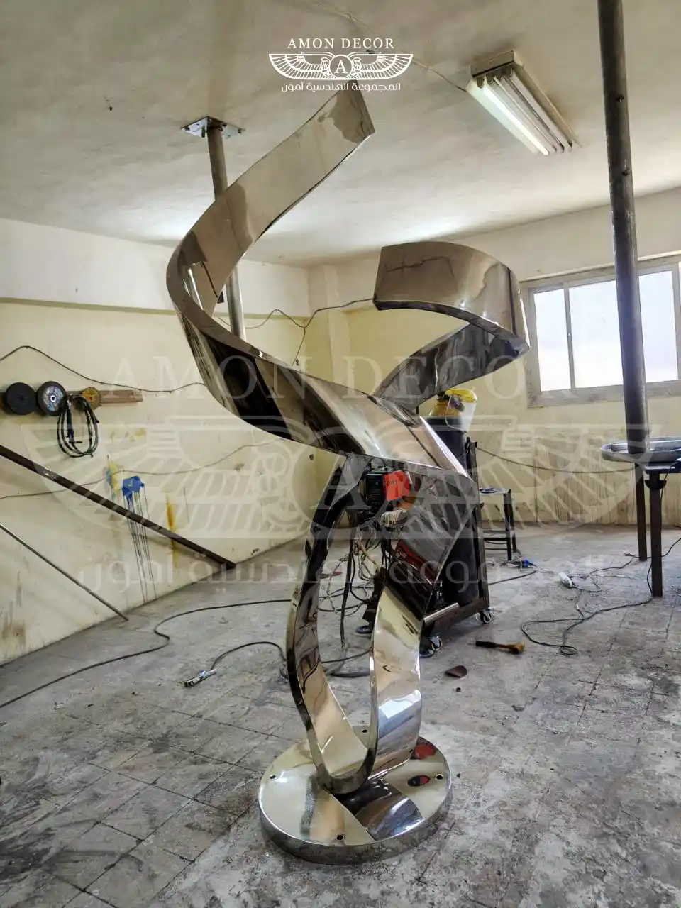 جاليري المصنع-مجسم لولبي-4