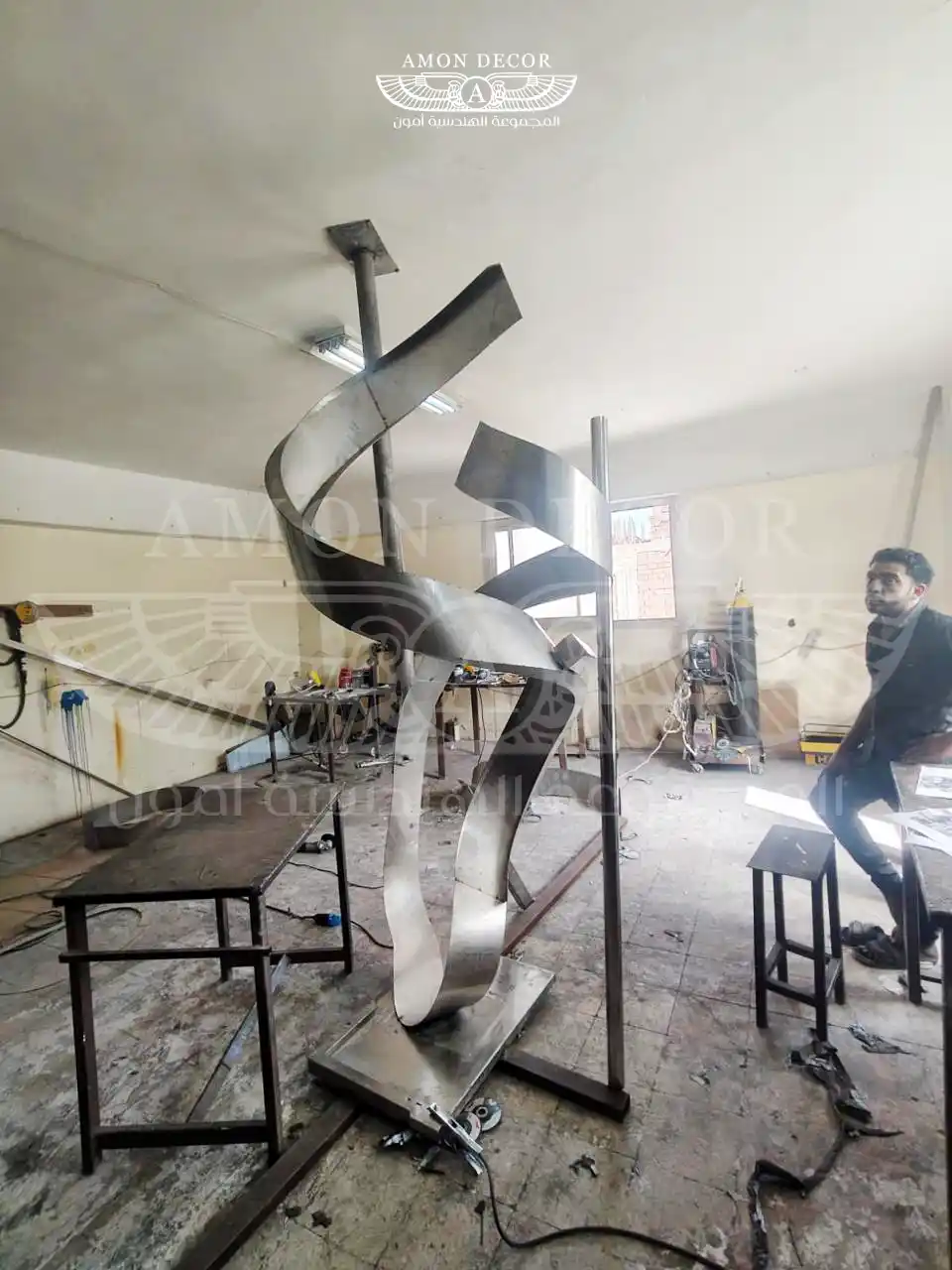 جاليري المصنع-مجسم لولبي-7