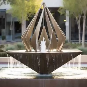 مجسم ستانلس ستيل الجوهرة