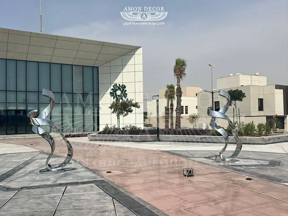 مجسم-ستانلس-ستيل-لولبي 6