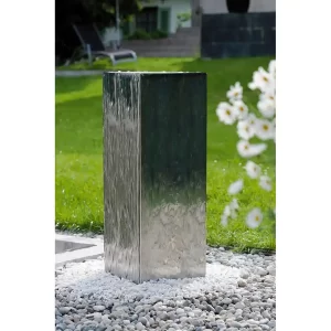 نافورة مياه ستانلس المكعبات